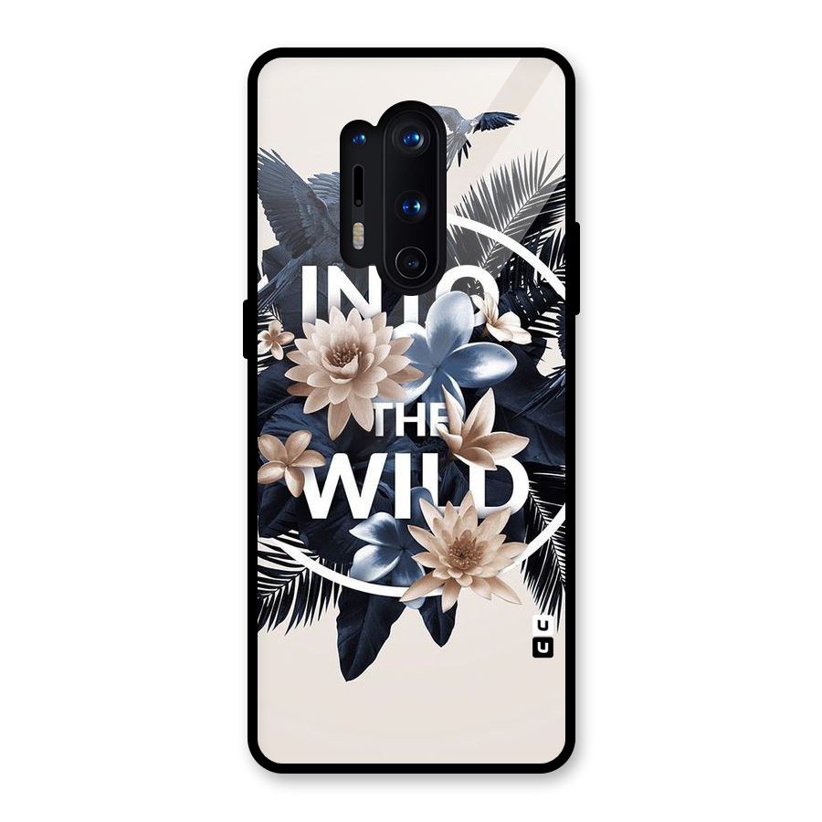Into The Wild Blue Glass Back Case for OnePlus 8 Pro
