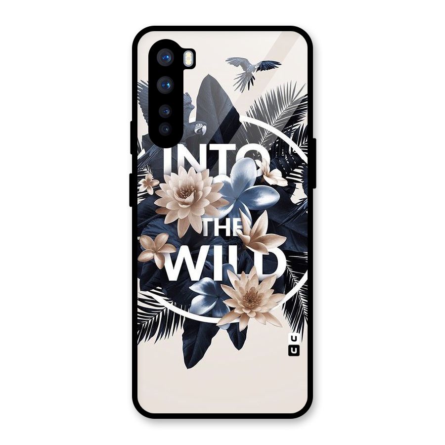 Into The Wild Blue Glass Back Case for OnePlus Nord