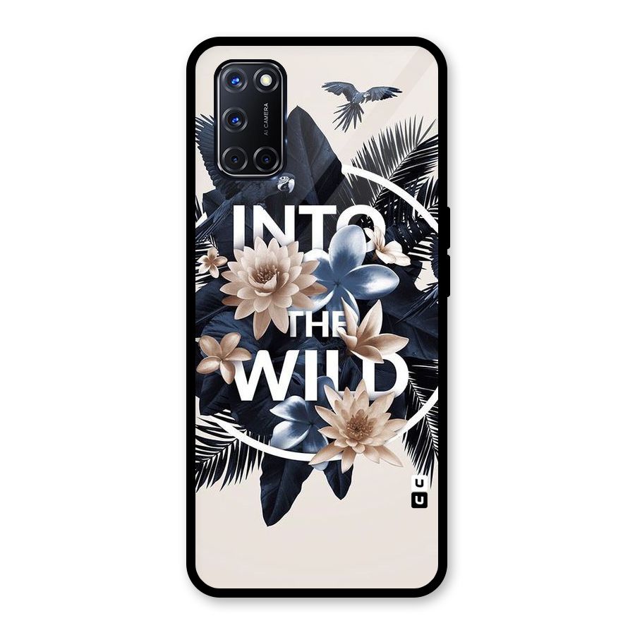 Into The Wild Blue Glass Back Case for Oppo A52
