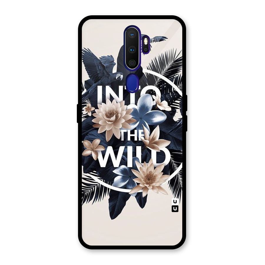Into The Wild Blue Glass Back Case for Oppo A9 (2020)