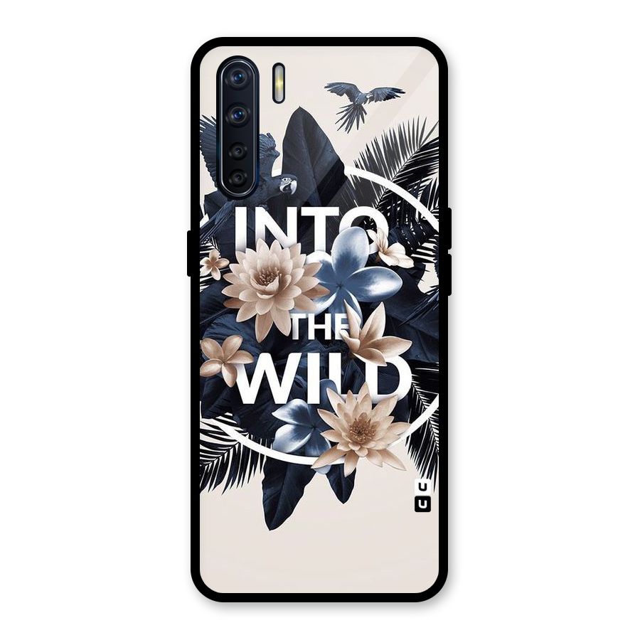 Into The Wild Blue Glass Back Case for Oppo F15