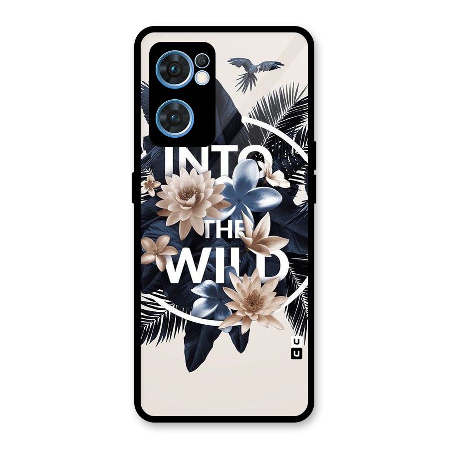Into The Wild Blue Glass Back Case for Oppo Reno7 5G
