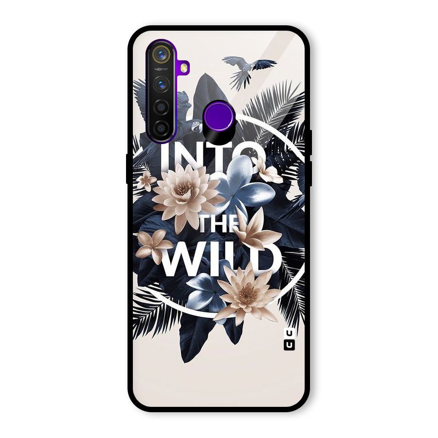 Into The Wild Blue Glass Back Case for Realme 5 Pro