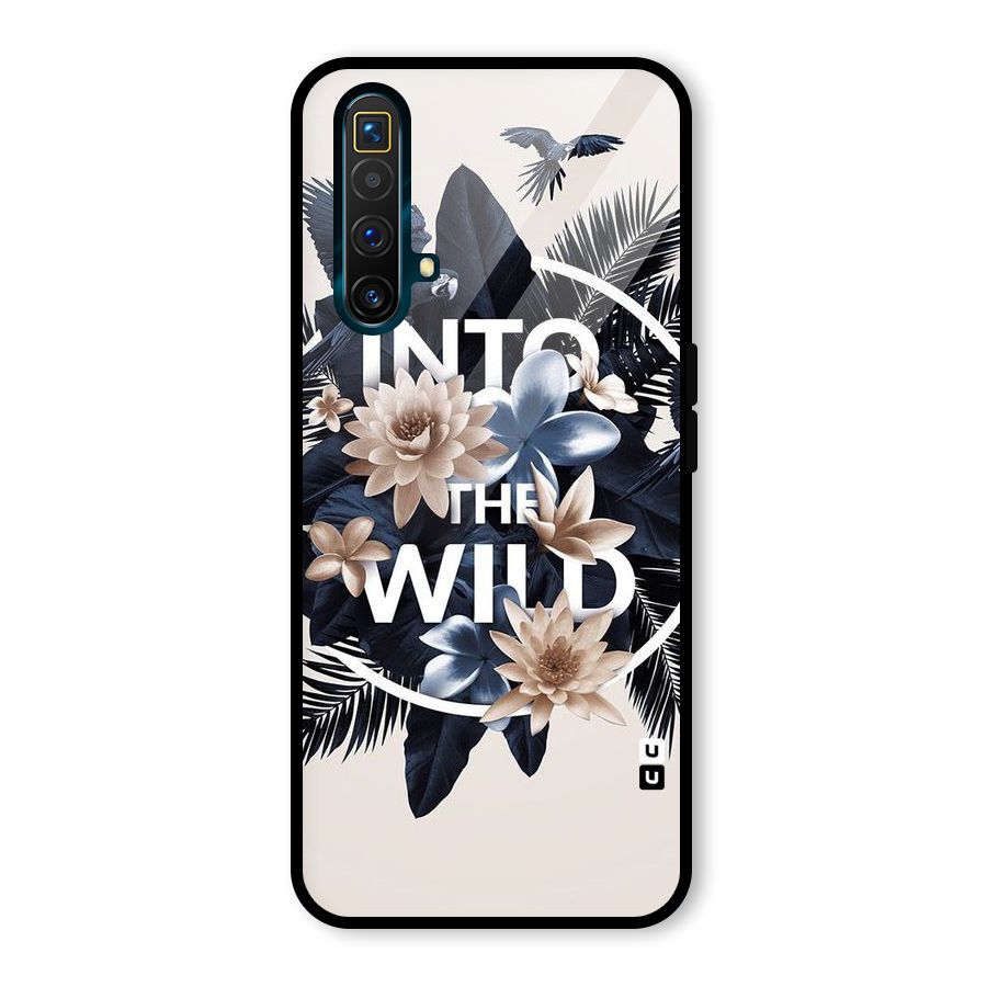 Into The Wild Blue Glass Back Case for Realme X3