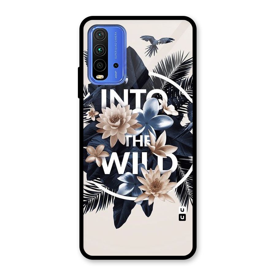 Into The Wild Blue Glass Back Case for Redmi 9 Power