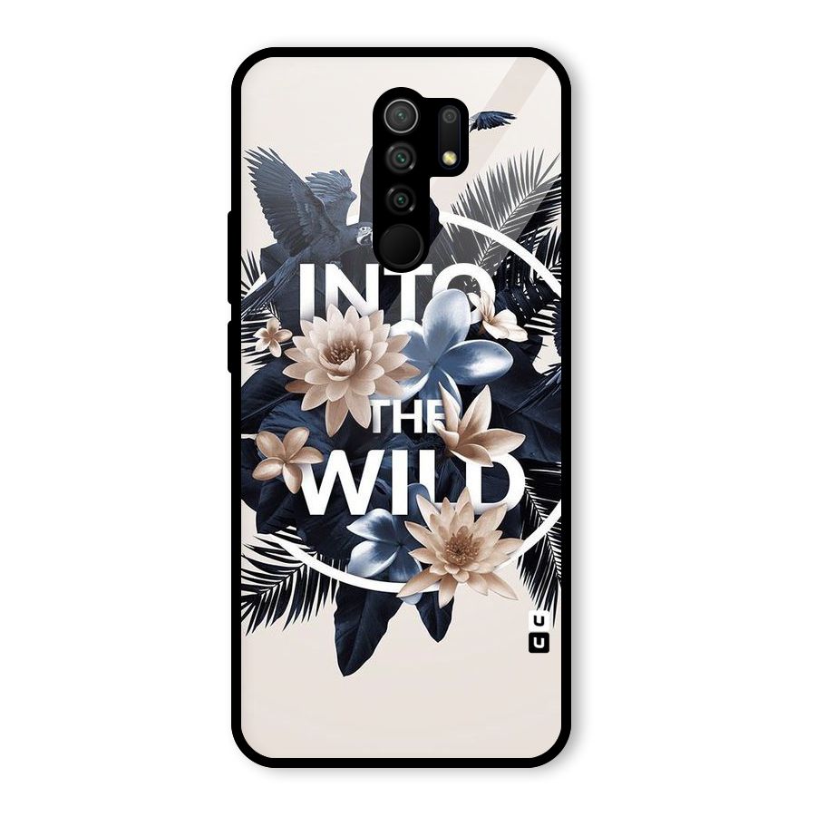 Into The Wild Blue Glass Back Case for Redmi 9 Prime