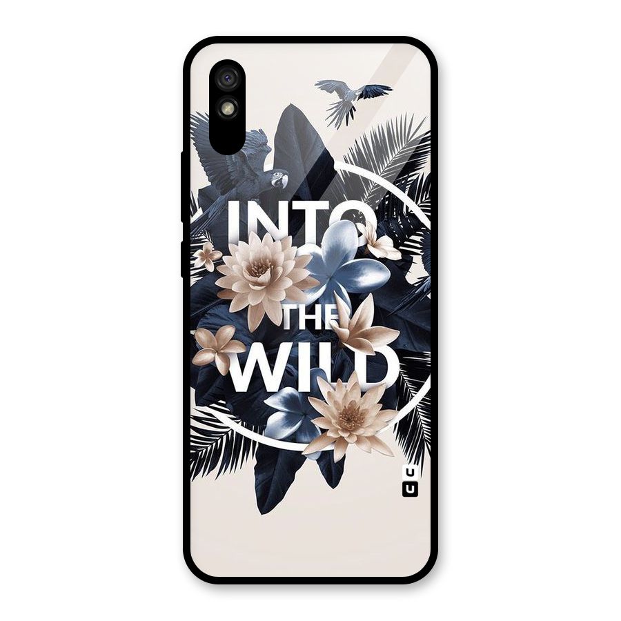 Into The Wild Blue Glass Back Case for Redmi 9i