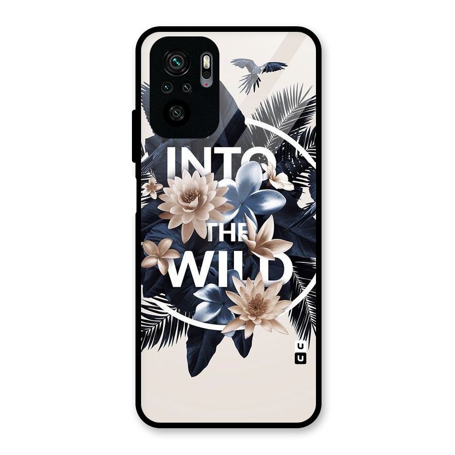 Into The Wild Blue Glass Back Case for Redmi Note 10S