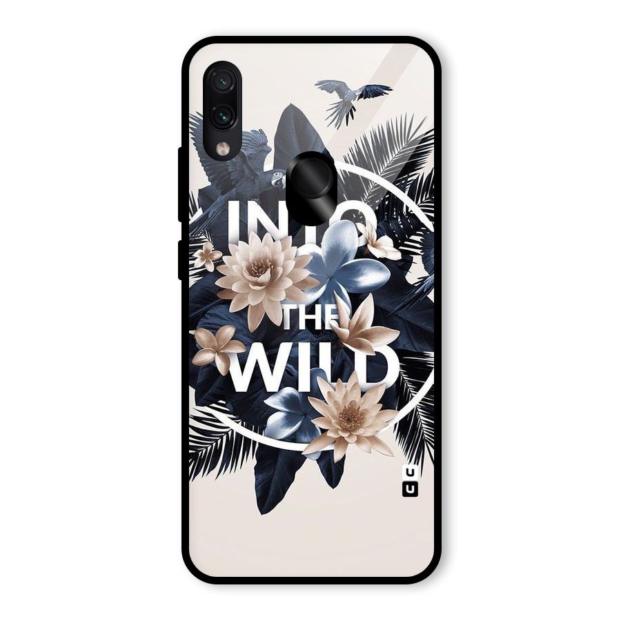Into The Wild Blue Glass Back Case for Redmi Note 7S