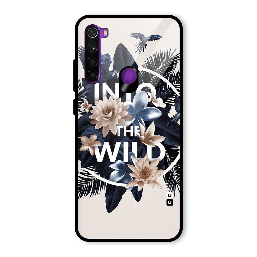 Into The Wild Blue Glass Back Case for Redmi Note 8