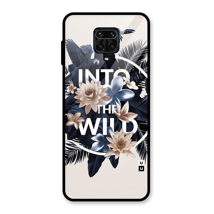 Into The Wild Blue Glass Back Case for Redmi Note 9 Pro