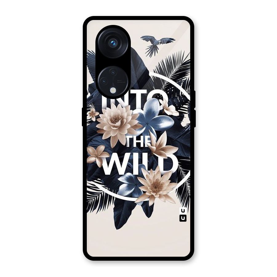 Into The Wild Blue Glass Back Case for Reno8 T 5G