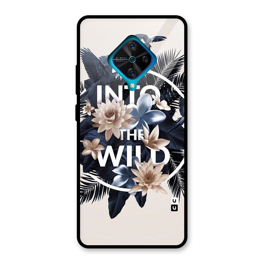 Into The Wild Blue Glass Back Case for Vivo S1 Pro