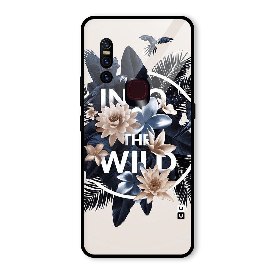 Into The Wild Blue Glass Back Case for Vivo V15