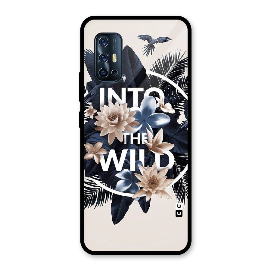 Into The Wild Blue Glass Back Case for Vivo V17