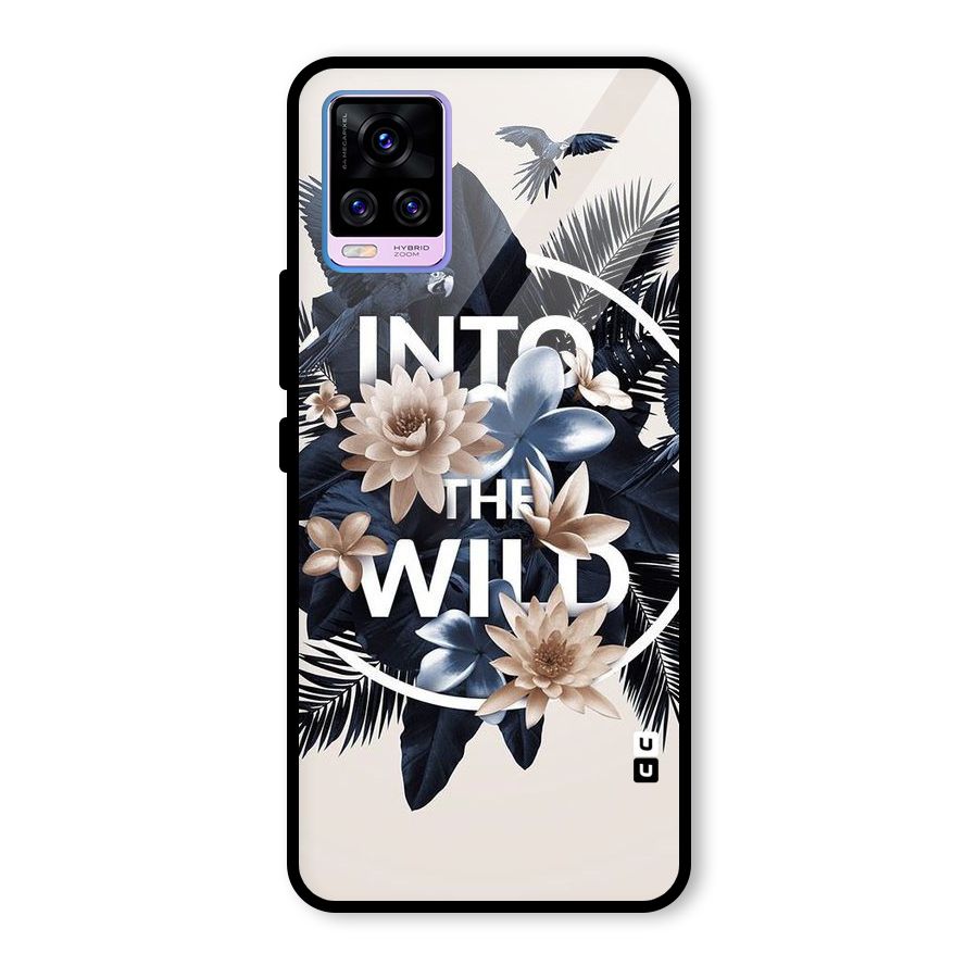 Into The Wild Blue Glass Back Case for Vivo V20 Pro