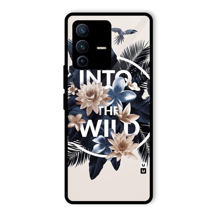 Into The Wild Blue Glass Back Case for Vivo V23 Pro