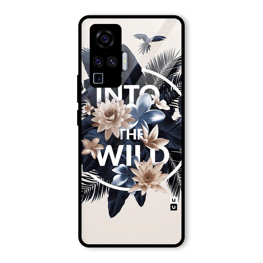 Into The Wild Blue Glass Back Case for Vivo X50 Pro