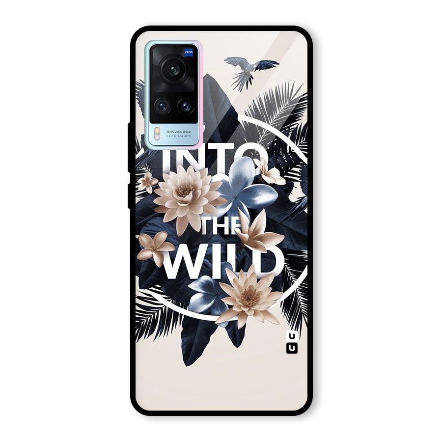 Into The Wild Blue Glass Back Case for Vivo X60