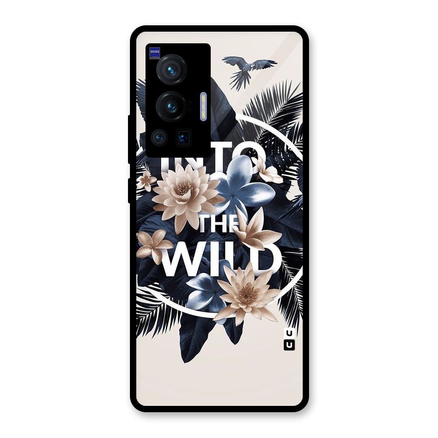 Into The Wild Blue Glass Back Case for Vivo X70 Pro