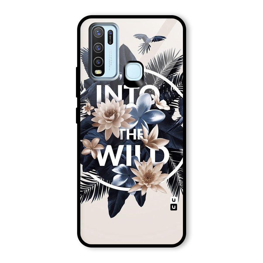 Into The Wild Blue Glass Back Case for Vivo Y50