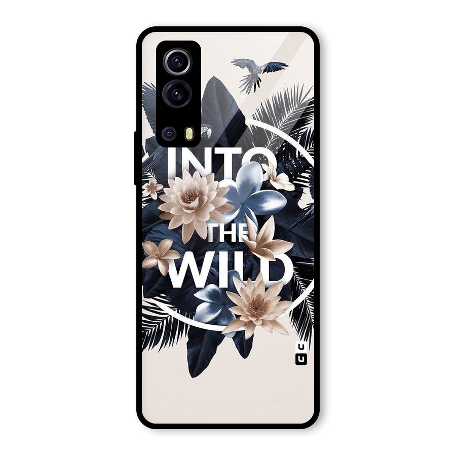 Into The Wild Blue Glass Back Case for Vivo iQOO Z3