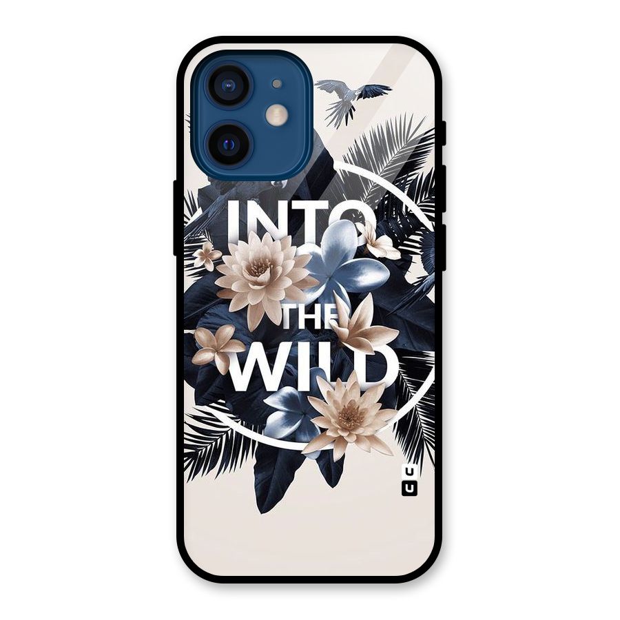 Into The Wild Blue Glass Back Case for iPhone 12 Mini
