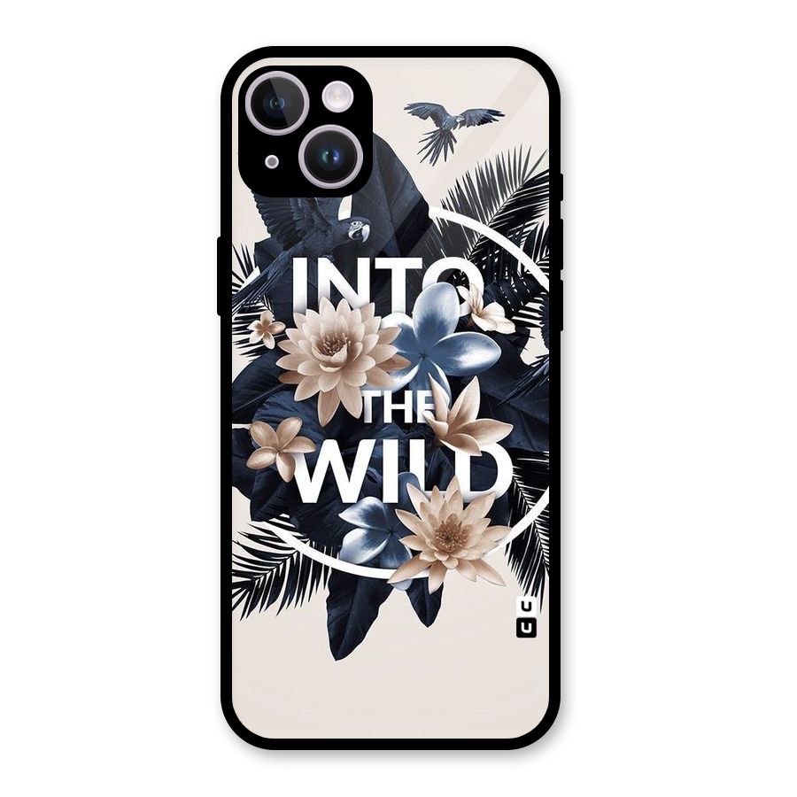 Into The Wild Blue Glass Back Case for iPhone 14 Plus