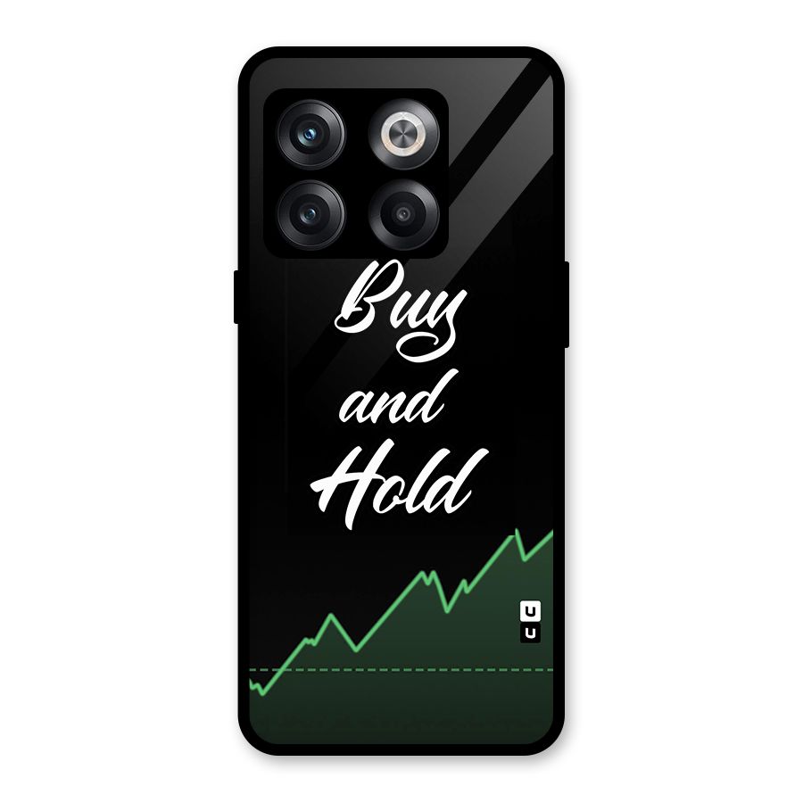 Investors Quote Buy and Hold Glass Back Case for OnePlus 10T