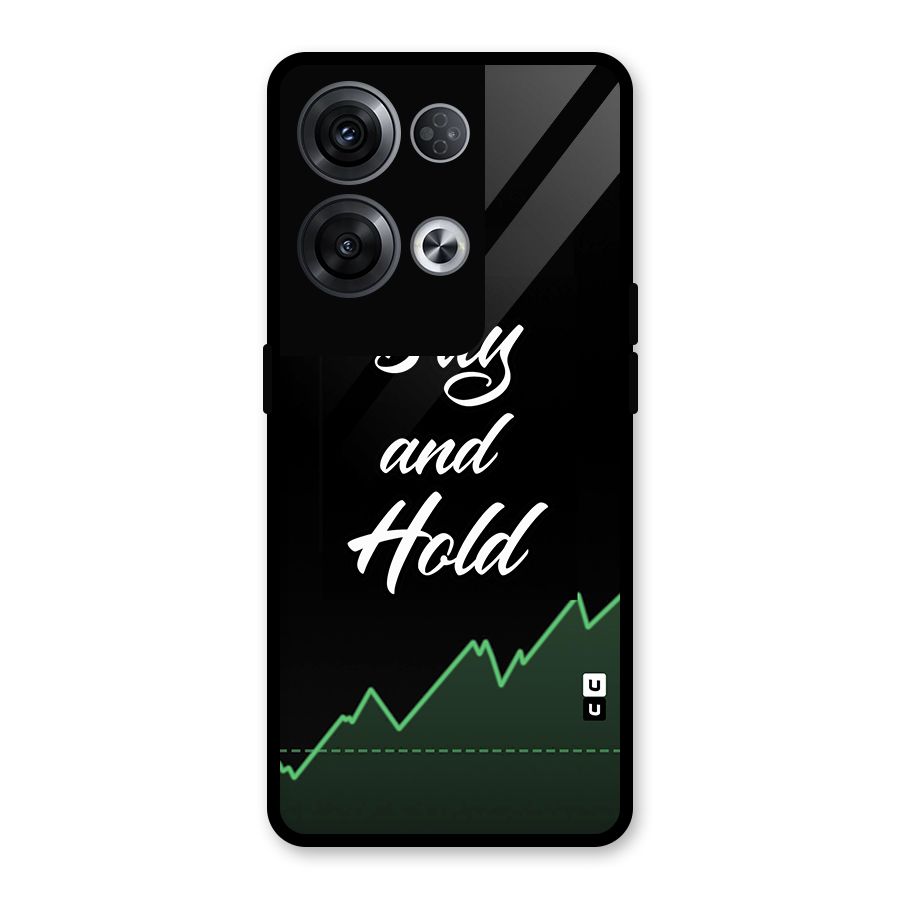 Investors Quote Buy and Hold Glass Back Case for Oppo Reno8 Pro 5G