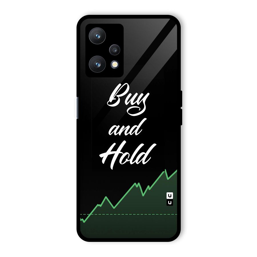 Investors Quote Buy and Hold Glass Back Case for Realme 9 Pro 5G