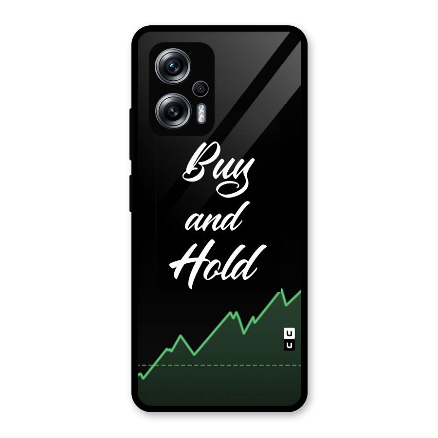 Investors Quote Buy and Hold Glass Back Case for Redmi K50i