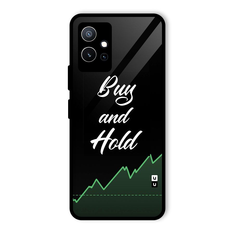 Investors Quote Buy and Hold Glass Back Case for Vivo T1 5G