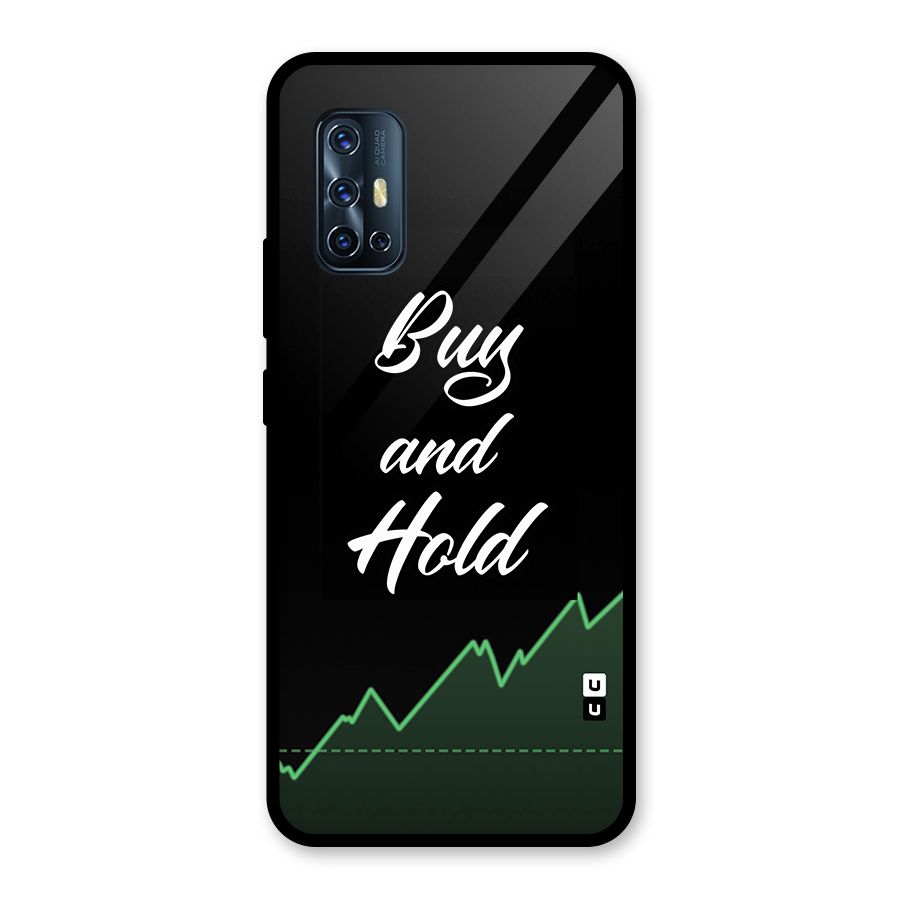 Investors Quote Buy and Hold Glass Back Case for Vivo V17