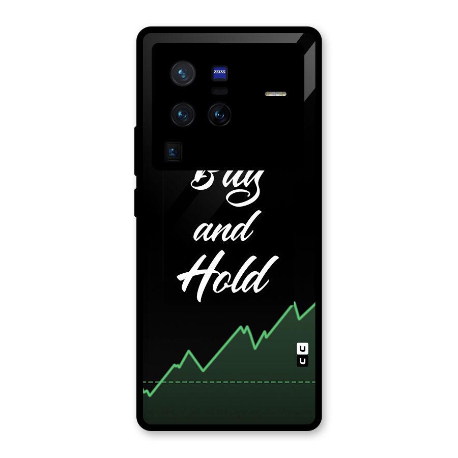 Investors Quote Buy and Hold Glass Back Case for Vivo X80 Pro