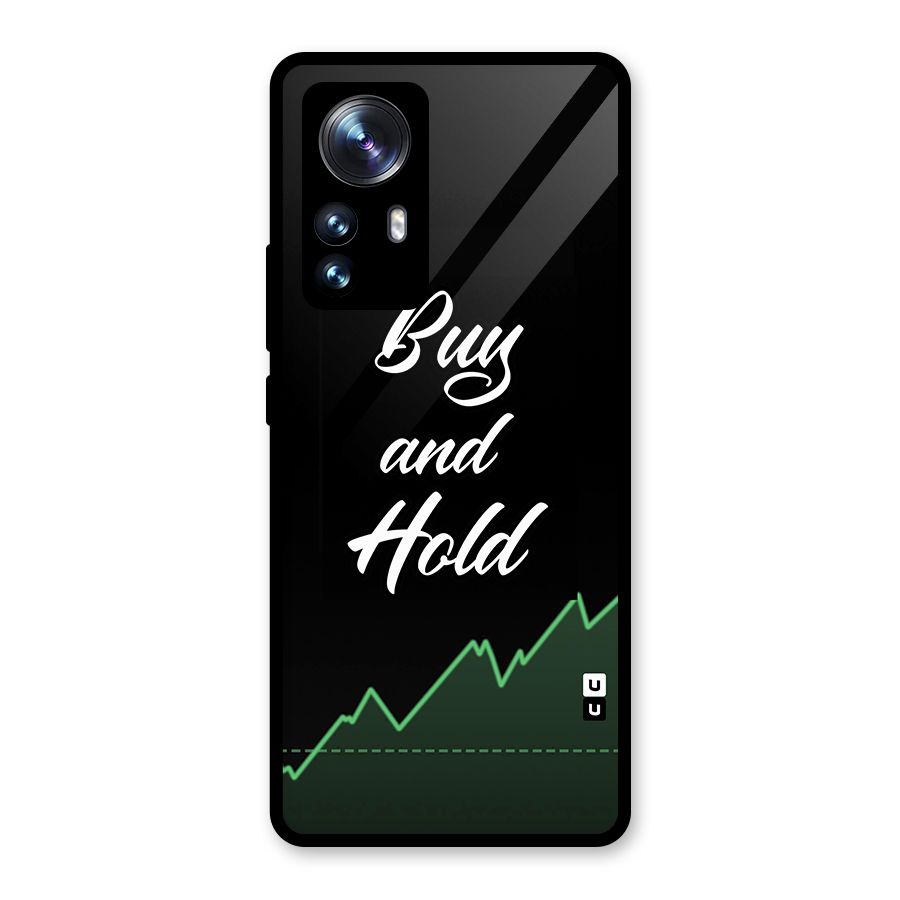 Investors Quote Buy and Hold Glass Back Case for Xiaomi 12 Pro