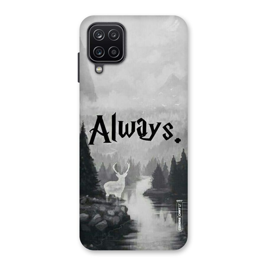 Invisible Deer Back Case for Galaxy A12