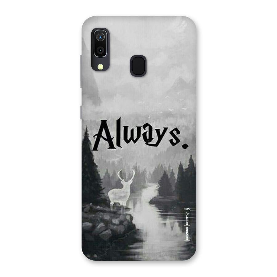 Invisible Deer Back Case for Galaxy A30