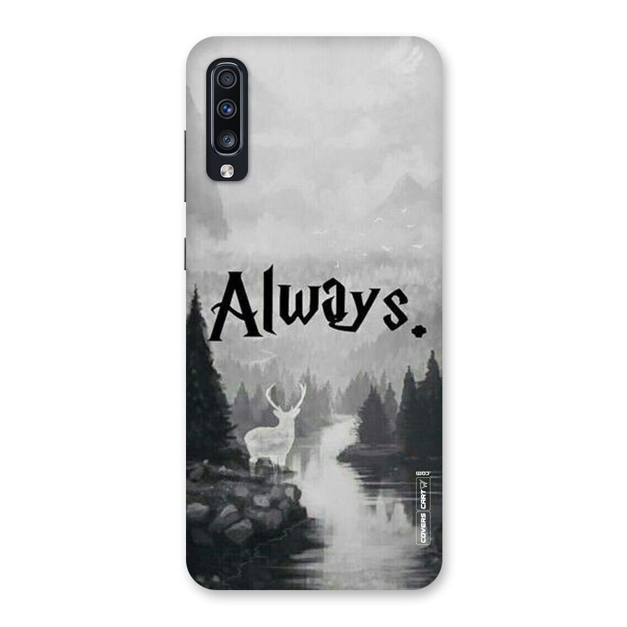 Invisible Deer Back Case for Galaxy A70