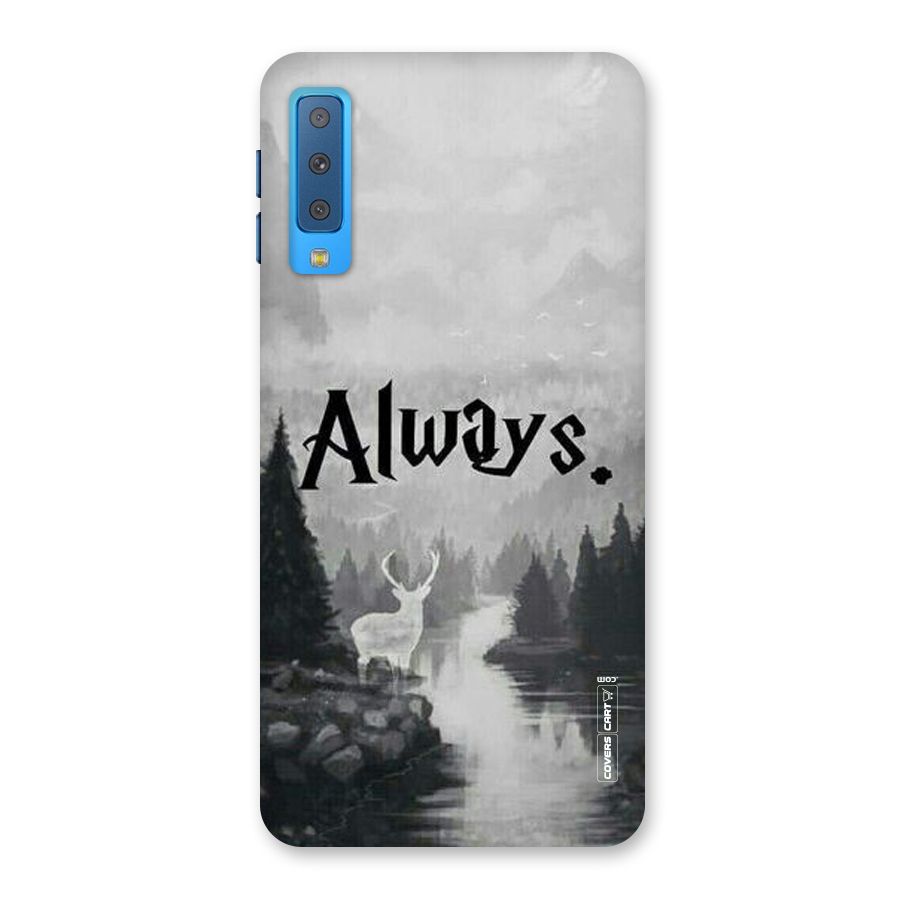 Invisible Deer Back Case for Galaxy A7 (2018)