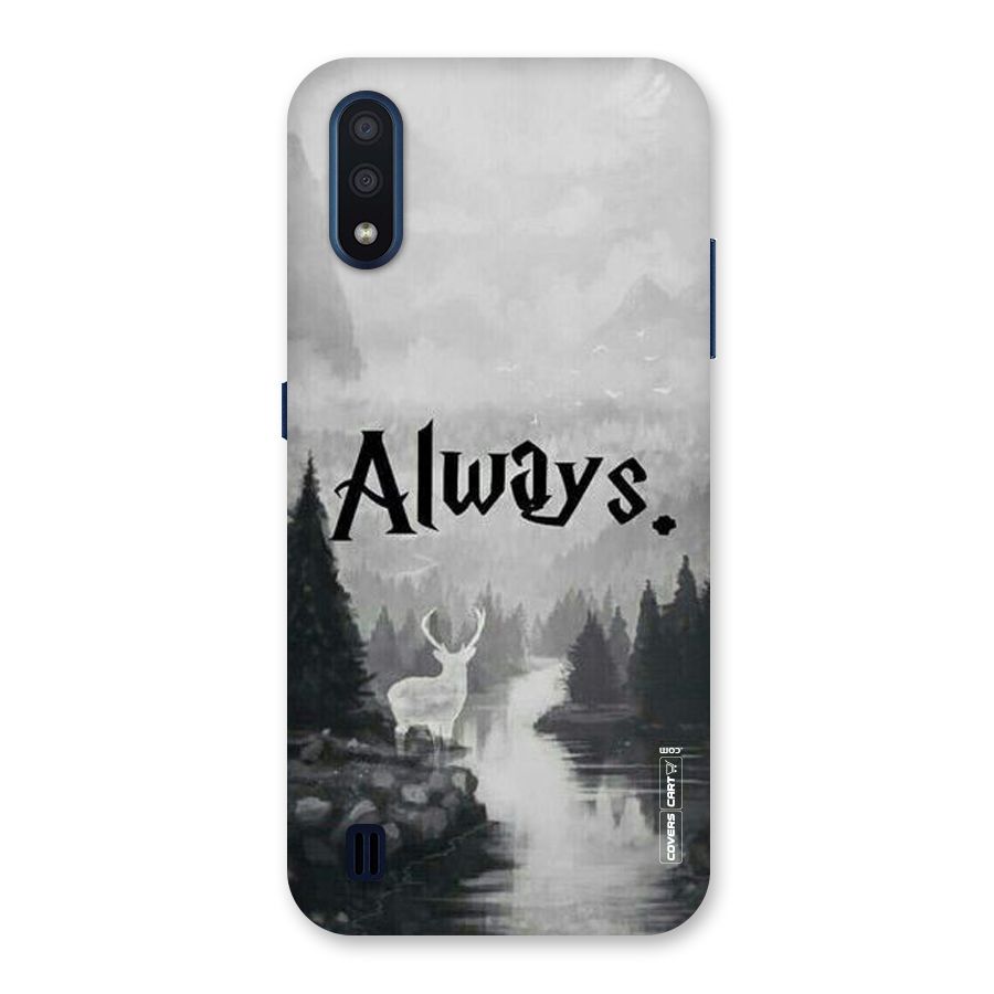 Invisible Deer Back Case for Galaxy M01