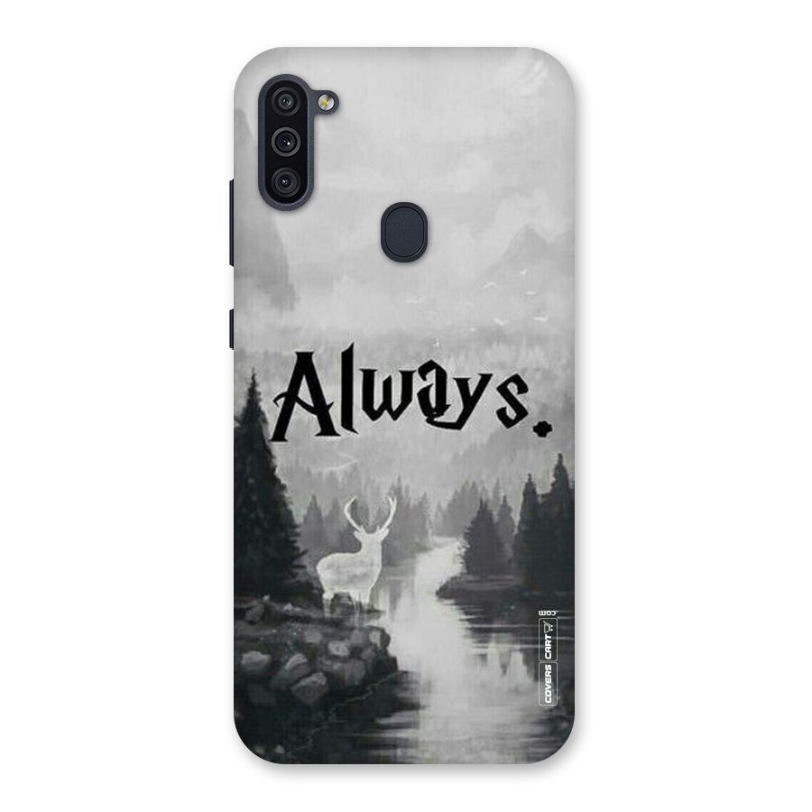 Invisible Deer Back Case for Galaxy M11