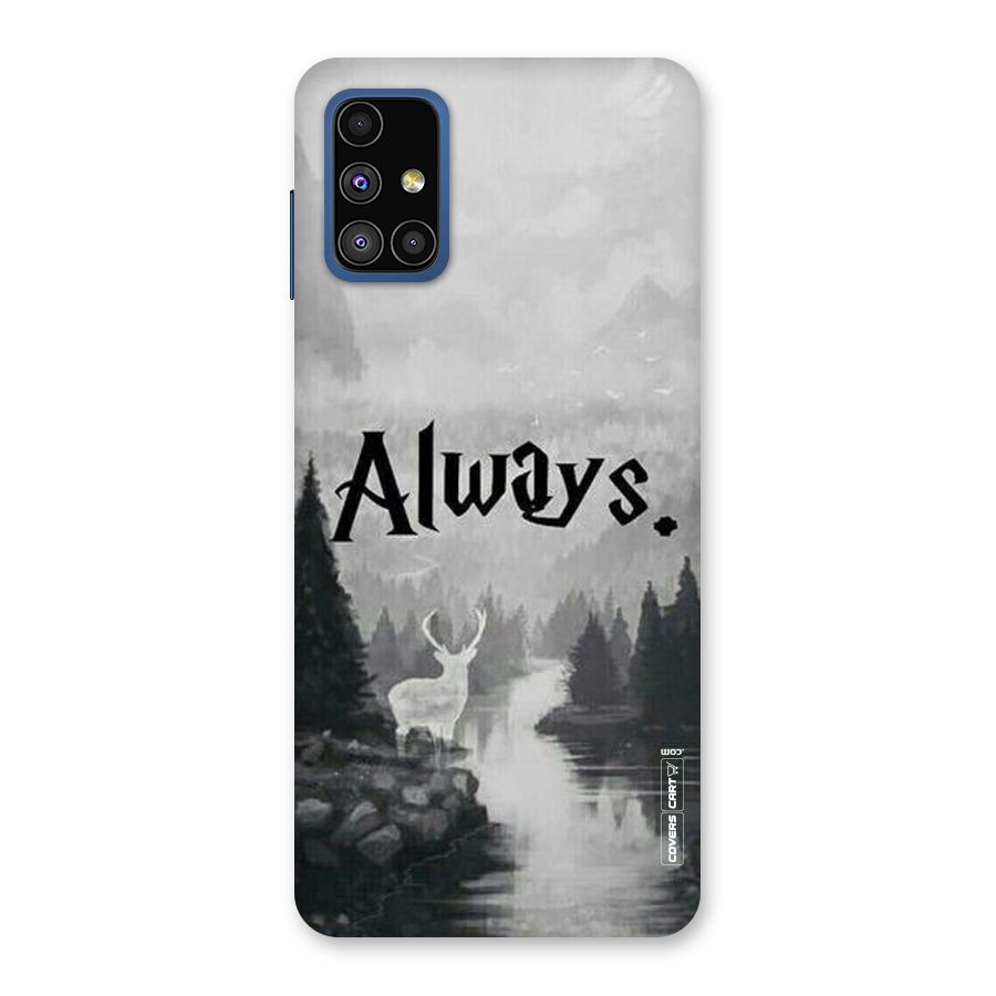 Invisible Deer Back Case for Galaxy M51