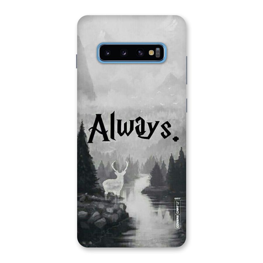Invisible Deer Back Case for Galaxy S10 Plus