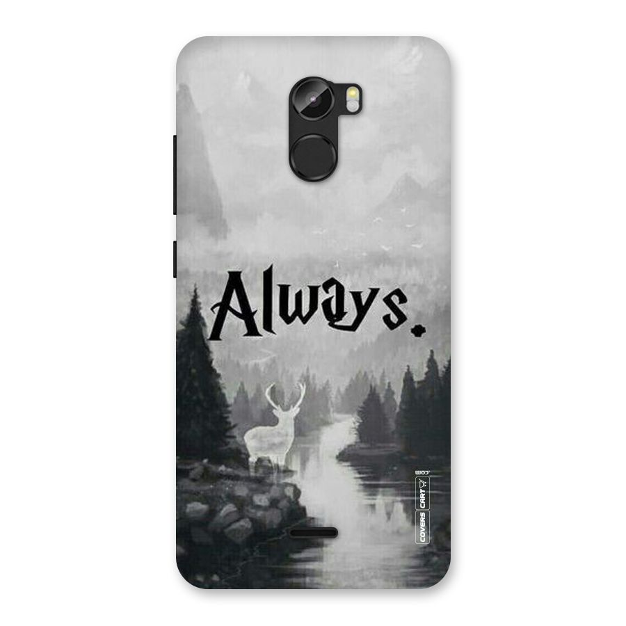 Invisible Deer Back Case for Gionee X1