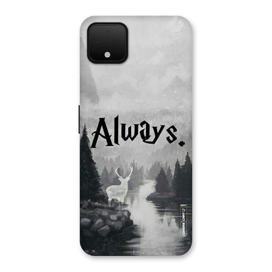 Invisible Deer Back Case for Google Pixel 4 XL