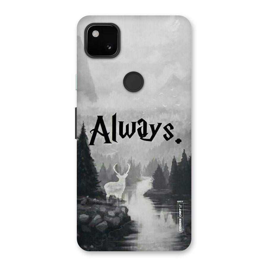 Invisible Deer Back Case for Google Pixel 4a