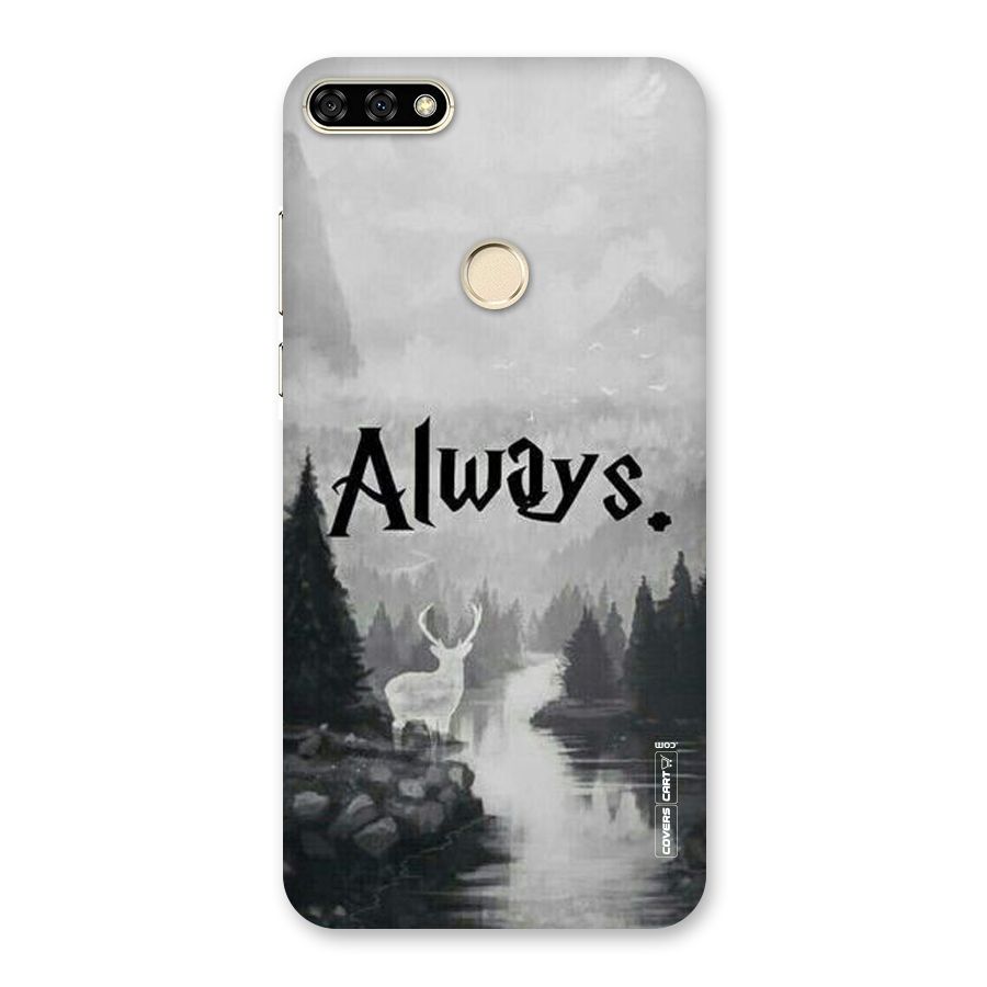 Invisible Deer Back Case for Honor 7A