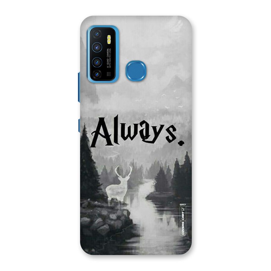 Invisible Deer Back Case for Infinix Hot 9