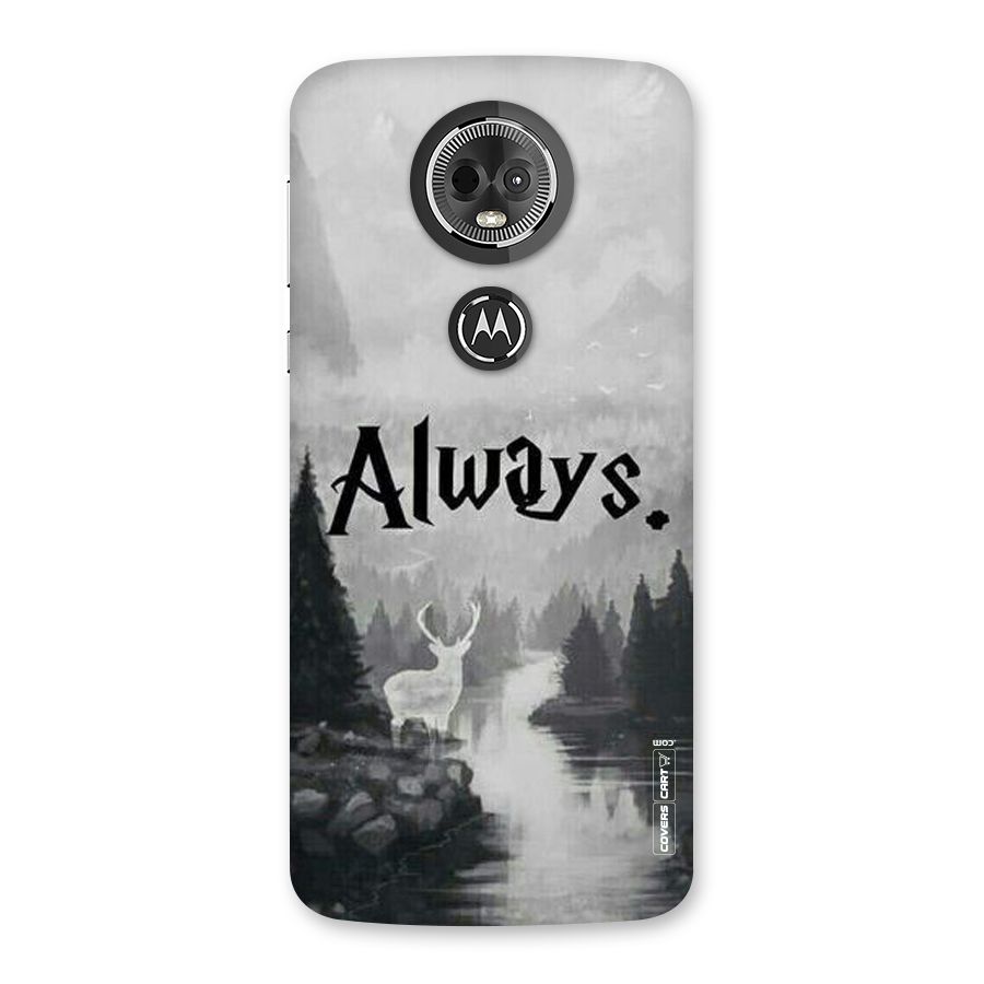 Invisible Deer Back Case for Moto E5 Plus